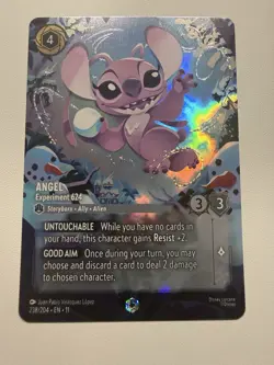 Disney Lorcana TCG Angel Enchanted 238/204 Winterspell NM - Image 1