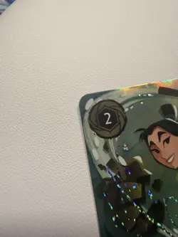 Disney Lorcana Mulan Resourceful Recruit Enchanted 229/204 Winterspell NM - Image 3