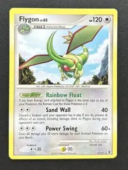Flygon 5/111 Rising Rivals Pokemon Card Non-Holo LP - Image 1