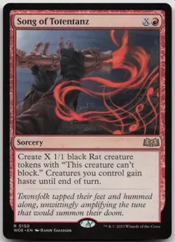 Song of Totentanz Wilds of Eldraine 150 NM R - Image 1