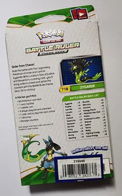 Pokemon TCG XY Fates Collide Battle Ruler ZYGARDE Theme Deck FACTORY SEALED!! - Image 4