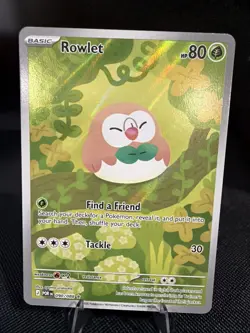 Rowlet 090/088 Illustration Rare | NM/m | Pokemon Perfect Order - Image 1