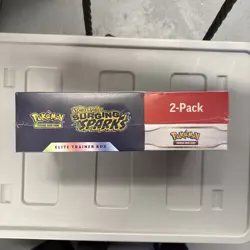 POKEMON - Surging Sparks - Costco 2 Pack - ETB + Booster Bundle (BRAND NEW) - Image 4