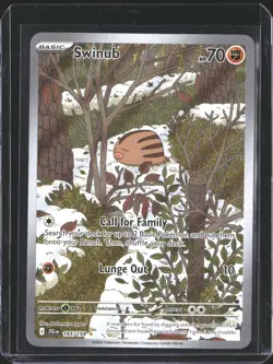 Swinub 165/159 Illustration Rare Journey Together Pokemon NM/M - Image 1