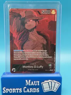 One Piece Alt Art Leader Monkey D Luffy EB02-010 - Image 1