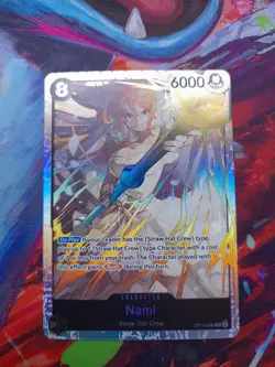 Nami (OP15-086) OP15-086 SR Adventure on Kami's Island Foil Near Mint - Image 1