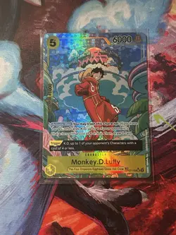 2024 One Piece Monkey D Luffy OP07-109 (TR) Treasure Rare Two Legends Nm/Lp - Image 1