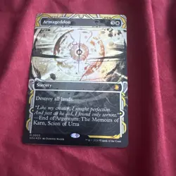 FOIL ARMAGEDDON Secrets Of Strixhaven Mystical Archive Magic MTG MINT CARD - Image 1