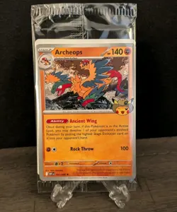 Pokemon Archeops Promo Card Chicago Fossil Museum Unopened - Image 1