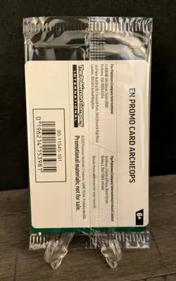 Pokemon Archeops Promo Card Chicago Fossil Museum Unopened - Image 2