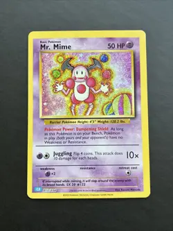 Pokemon TCG Mr Mime 013/034 Classic Collection CLB Card NM - Image 1