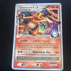 Charizard G LV.X | DP45 Black Star Promo | MP Scarce card - UK fast ship - Image 3