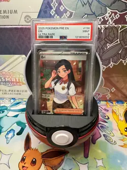 2025 POKEMON PRE EN-PRISMATIC EVOLUTIONS ULTRA RARE #136 ERI PSA 9 - Image 1