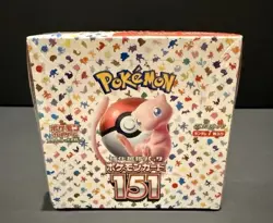 Pokemon TCG Scarlet Violet 151 BOOSTER BOX Factory Sealed Japanese - Image 1
