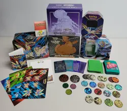 Pokemon TCG Lot with ETB Tins and Other Accessories !! NO CARDS !! 2016-2021 - Image 1