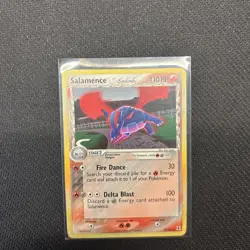 Pokemon TCG Salamence Delta Species 14/113 Holo Rare 2005 MP Vintage - Image 1