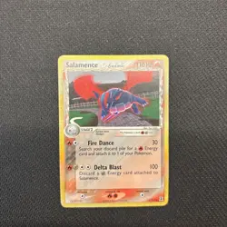 Pokemon TCG Salamence Delta Species 14/113 Holo Rare 2005 MP Vintage - Image 2