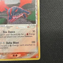 Pokemon TCG Salamence Delta Species 14/113 Holo Rare 2005 MP Vintage - Image 3