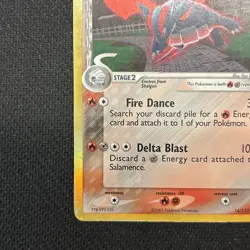 Pokemon TCG Salamence Delta Species 14/113 Holo Rare 2005 MP Vintage - Image 4