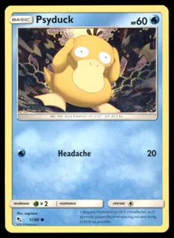 Psyduck 11/68 Common Hidden Fates Pokemon Lightly Played - Image 1