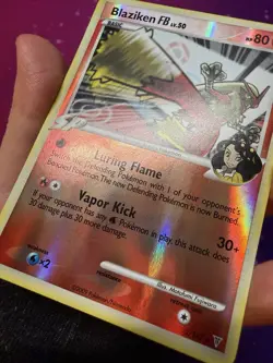 Blaziken FB Supreme Victors Reverse Holo Rare 2/147 NM - Image 3