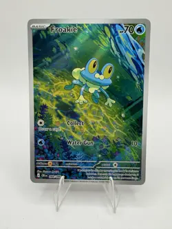 Pokemon TCG Froakie 088/086 Illistration Rare Holo Chaos Rising - Image 1