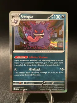 Pokemon Gengar 050/088 Me03: Perfect Order Reverse Holo - Image 1