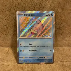 Slowpoke - 116/091 Shiny Rare - SV: Paldean Fates - Pokemon TCG 2024 - NM - Image 2