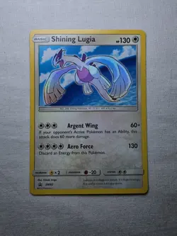 Pokemon Shining Lugia Black Star Promo SM82 2017 - Image 1