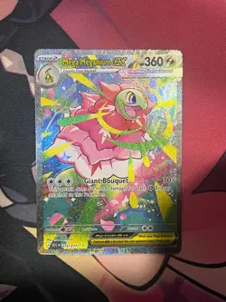 Mega Meganium ex 272/217 Ascended Heroes Pokemon NM Card - Image 1