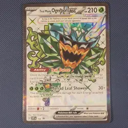 Teal Mask Ogerpon ex 166 - Scarlet & Violet - Promo Holo Pokemon Card - NM - Image 1