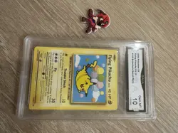 2016 POKEMON XY EVOLUTIONS FLYING PIKACHU GMA GEM MT 10 #5339762 - Image 1