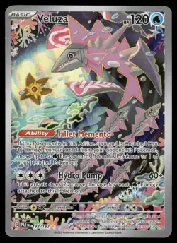 Pokemon Cards Veluza 192/182 Paradox Rift Illustration Rare NM - Image 1