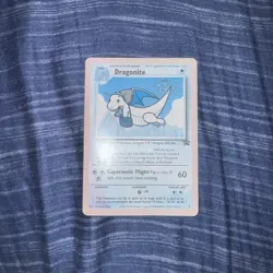 💎DRAGONITE #5 Black Star Promo WB The First Movie Rare WOTC Pokemon Card💎 Psa - Image 1