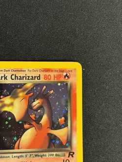 Dark Charizard Holo Rare Card 4/82 Team Rocket - Gorgeous Holo - CLEAN - Image 3