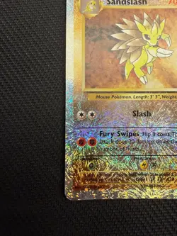 Sandslash 62/110 Reverse Holo Legendary Collection Pokemon Card Rare Vintage LP - Image 4