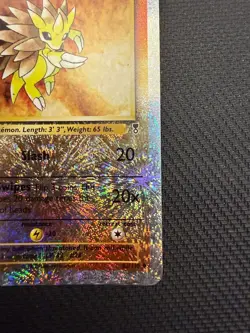 Sandslash 62/110 Reverse Holo Legendary Collection Pokemon Card Rare Vintage LP - Image 5