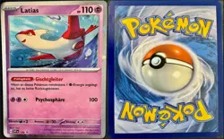 Latias 139 Pokemon Karmesin & Purpur Black Star Promos SVP 2024 Swirl NM Deutsch - Image 2