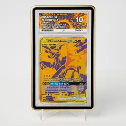 Pikachu & Zekrom SM248 Tag Team 2021 Black Star Promo ACE 10 Gem Mint - Pokemon - Image 1