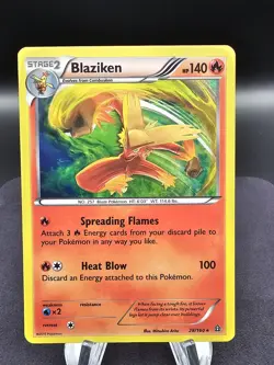 Blaziken XY Primal Clash Holo 28/160- 2015 Pokemon - Image 1