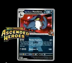 Pokemon TCG - Ascended Heroes - (Reverse R) - Team Rocket's Honchkrow - 127/217 - Image 2