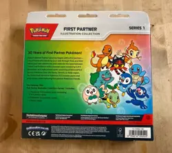 Pokemon First Partner Illustration Collection Series 1 Box 3 Promos 2 Packs - Image 2