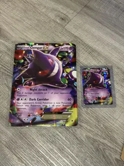 Gengar EX 34/119 XY - Phantom Forces Holo Pokemon w/ Jumbo - Image 1
