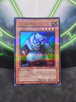 Yugioh Giant Rat HL03-EN001 Parallel Rare NM - Image 1