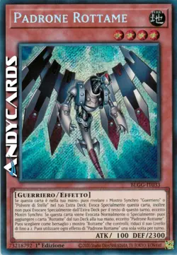 PADRONE ROTTAME • (Junk Meister) • Segreta SP • BLGG IT033 • 1Ed • Yugioh! - Image 1