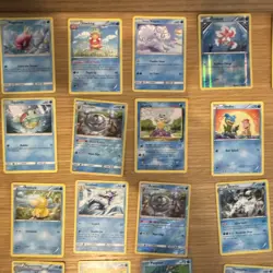 Pokemon TCG Water Lot 35 Cards BREAKpoint EN Reverse Holo Alolan Vulpix - Image 2