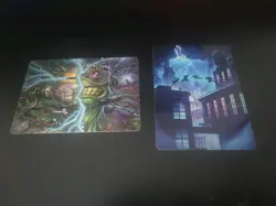 2x Art series MTG Teenage Mutant Ninja Turtles Trading Card TCG 5/54 37/54 magic - Image 1