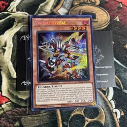 YuGiOh! - Sword Ryzeal - MP25-EN118 - Prismatic Secret Rare -NM/M - Image 1