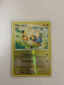Pokemon TCG Mareep Secret Wonders 94/132 Reverse Holo Common - Image 1