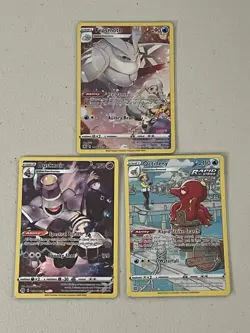 Pokemon Trainer Gallery Full Art Lot Of 3 NM - Image 1